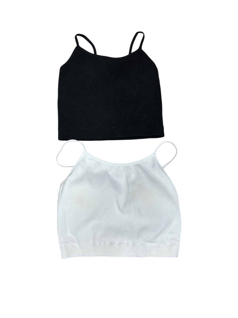ZENANA white & black ribbed bra bundle 2 for price of 1
Size XL
#bundle #ribbed